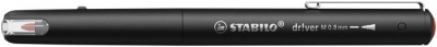 Filctoll, 0,8 mm, STABILO "dr!ver", piros
