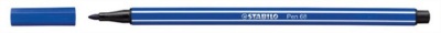 Filctoll, 1 mm, STABILO "Pen 68", ultramarin