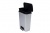 Pedálos szemetes, téglalap alakú, 2x23 l, CURVER "Compatta Duo", fekete-ezüst
